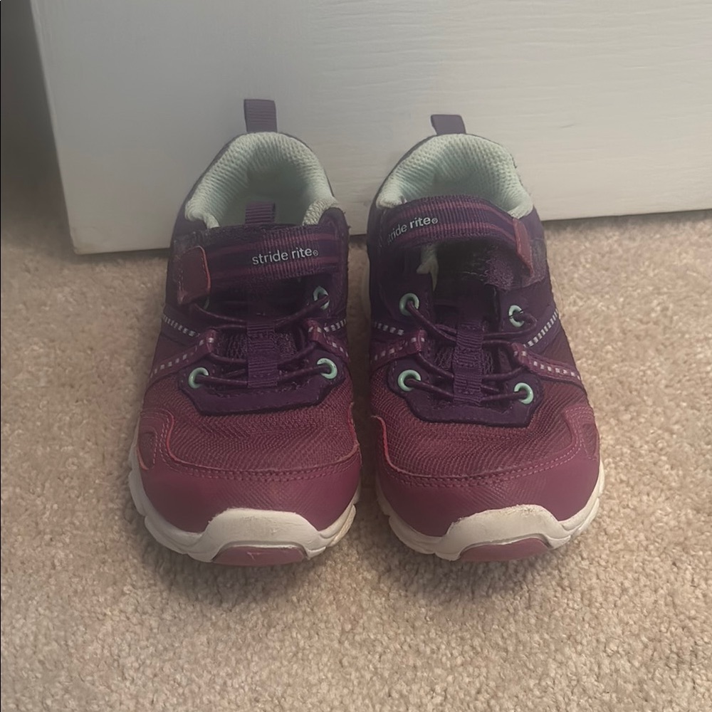 Stride Rite Purple and White Sneakers M2P Harley